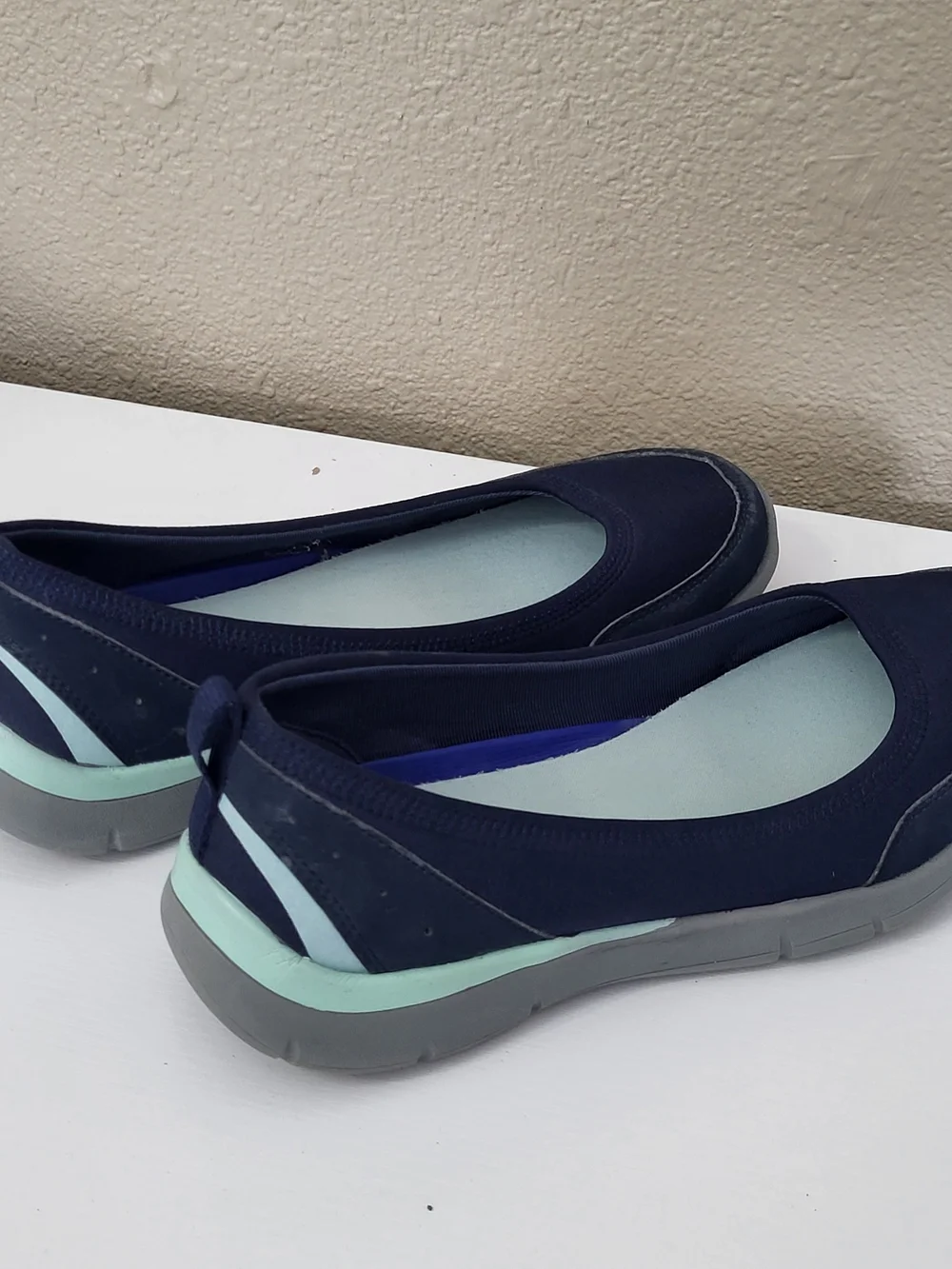 Dr. Scholl's Women's Navy Slip-On Comfort Flats Size 9